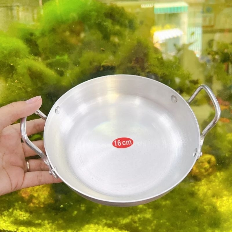 Chảo xi đục lòng sâu vai cao - chảo ốp la