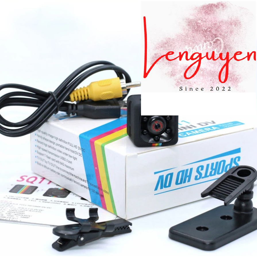 Webcam HD mini SQ11 chống rung chống nước