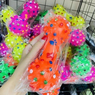Xương gặm đồ chơi cho chó mèo, xương phát ra tiếng kêu cho thú cưng