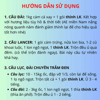 Thính câu cá LK Hoà - Câu Lancer, Lục, Đơn, Đài Siêu Nhạy