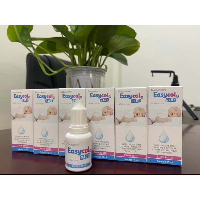 Enzym Easycol Baby Enzym Lactase Dùng Cho Trẻ Bất Dung Nạp Đường Lactose Rối Loạn Tiêu Hóa Giảm Đi Ngoài Đầy Bụng
