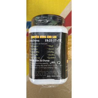 PHÂN BÓN LÁ ORCHIDS 19-31-17 lọ 100gr