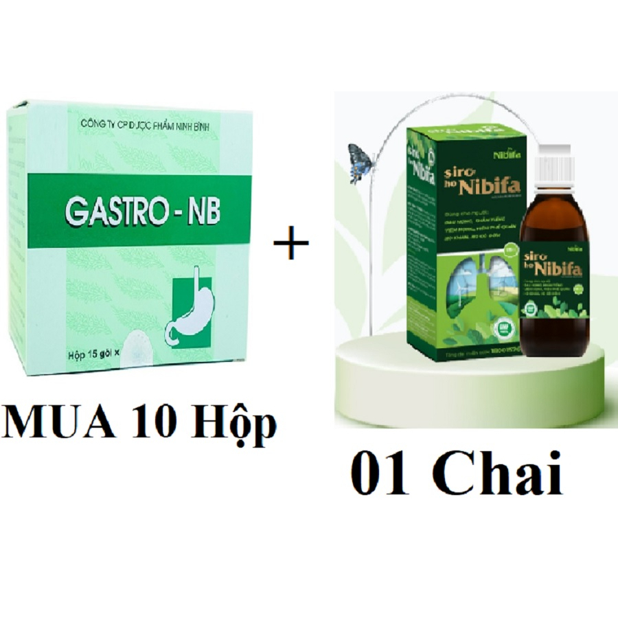 Dạ dày Gastro NB - Ợ hơi, ợ chua, loét dạ dày, HP