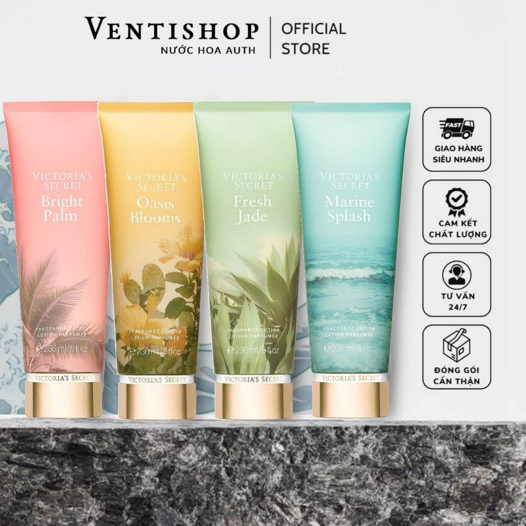 | 𝐕𝐄𝐍𝐓𝐈𝐒𝐇𝐎𝐏.𝟔𝟖 | Dưỡng thể VICTORIA'S SECRET (đủ mùi) 236ml