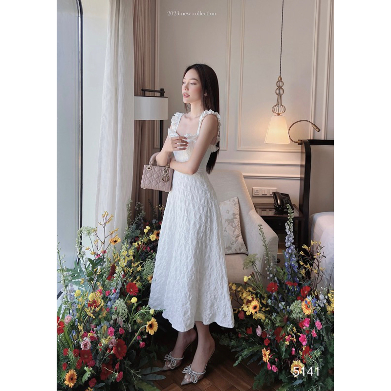 Đầm Xô Dây Bèo chouchou