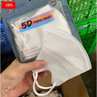 Free ship - khẩu trang 5d thịnh phát 3 lớp
