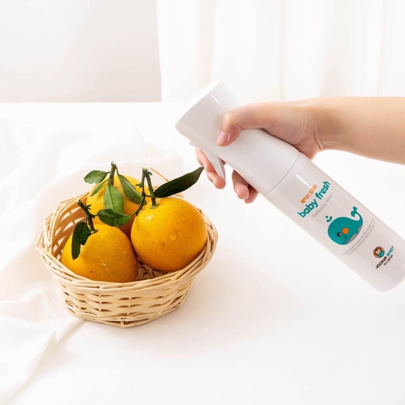 Xịt diệt khuẩn Baby Fresh - JOONA BABY Hàn Quốc- diệt khuẩn đồ chơi, tiệt trùng bình sữa, núm ti giả cho bé