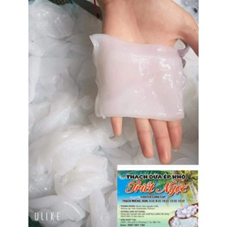 1KG Thạch dừa tấm làm cùi dừa non nấu chè dừa dầm Triết Ngọc - Tặng hương liệu