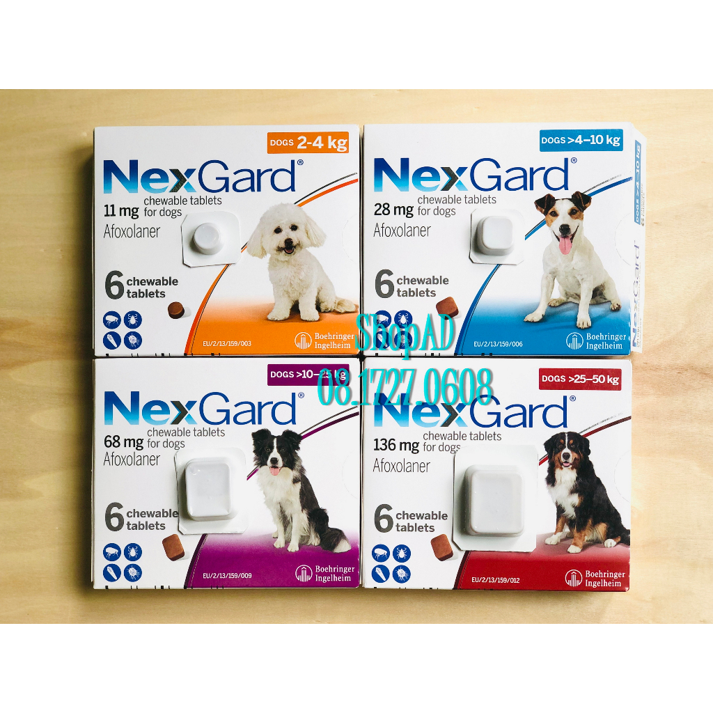N.E.X.G.A.R.D | Bọ Chét, Ve Rận, Ghẻ Chó 🐶