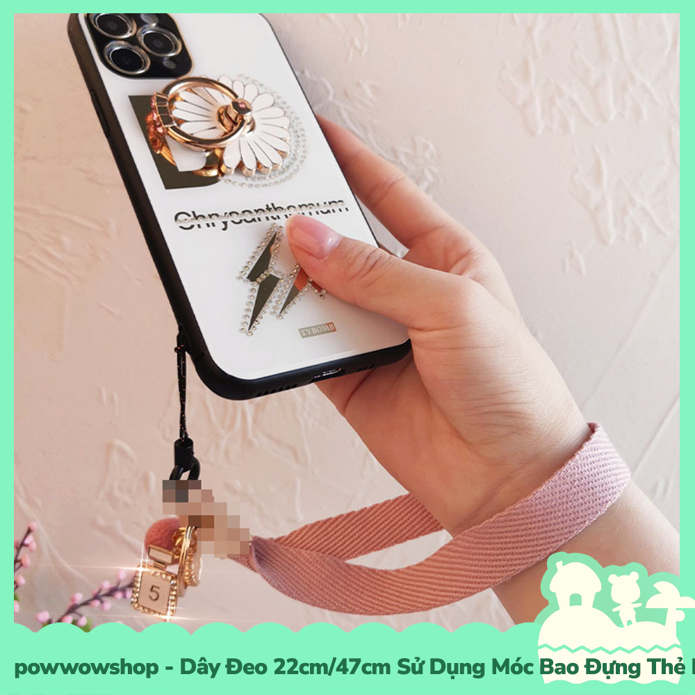 [Sẵn VN - Hỏa Tốc] Dây Đeo 22cm/47cm Sử Dụng Để Móc Vào Bao Đựng Thẻ Nhân Viên / Buộc Vào Điện Thoại Đơn Giản Nhiều Màu