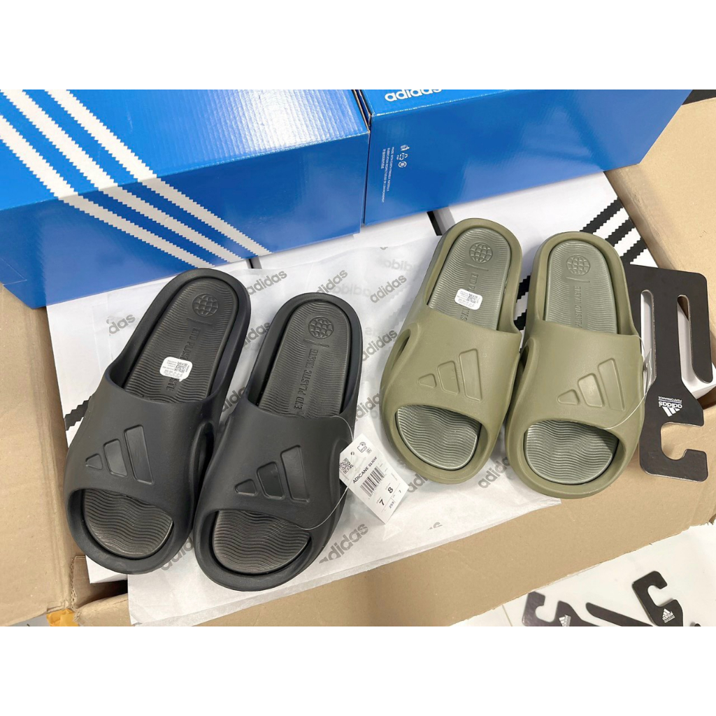 Dép nam quai ngang đúc siêu êm - Adidas Adicane Slise