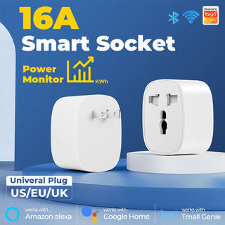 Ổ cắm wifi tuya đo công suất tiêu thụ 16a oc07