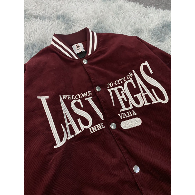 Áo khoác bomber bóng chày Lasvegas