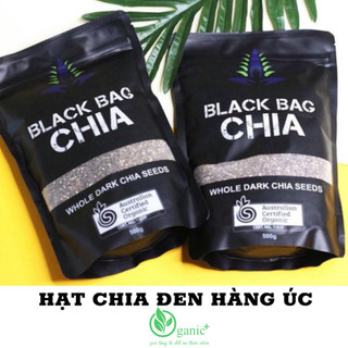 Hạt chia đen hàng chuẩn úc, black bag chia (500gram)
