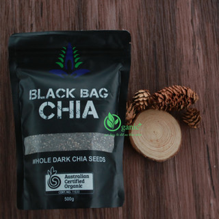 Hạt chia đen hàng chuẩn úc, black bag chia (500gram)