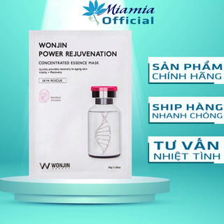 Mặt Nạ Wonjin Hàn Quốc Effect Power Rejuvenation [MIẾNG LẺ] Concentrated Essence Mask 30ml Trẻ Hóa Nâng Cơ Tái Tạo Da