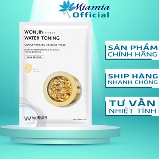 Mặt Nạ Wonjin Effect Water Toning [MIẾNG LẺ] Concentrated Essence Mask 30ml Cấp Ẩm Dưỡng Da Đều Màu Trắng Mịn