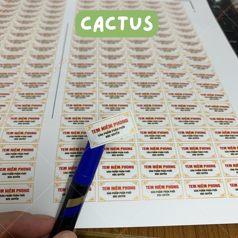 Combo 200 Tem Vỡ , Tem Bảo Hành, Tem Chống Hàng Giả, Tem Chính Hãng