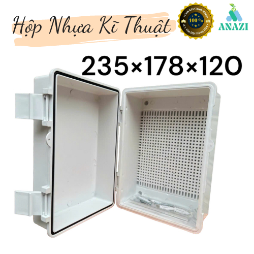 Hộp Nhựa Kĩ Thuật Lioa| Nhựa ABS siêu chắc chắn, ron kín chống nước ,sử dụng được ngoài trời . Tặng Phụ Kiện Ốc Vít.