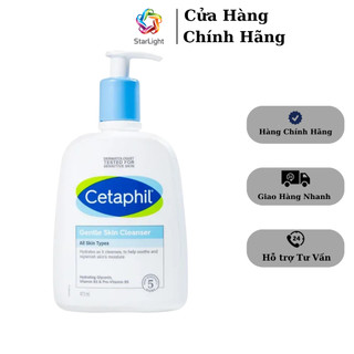 Sữa rửa mặt cetaphil 473ml dành cho da dầu và da dầu mụn