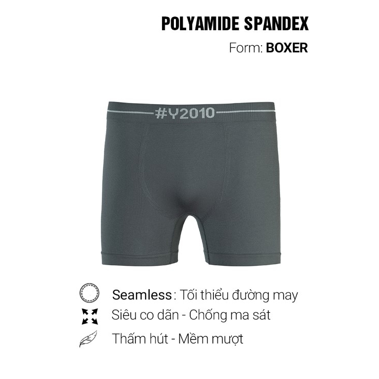 Quần Lót Nam Boxer Brief Nhiều Màu Công Nghệ Dệt Toàn Thân Thương Hiệu Y2010  M10 21575 |YaMe|