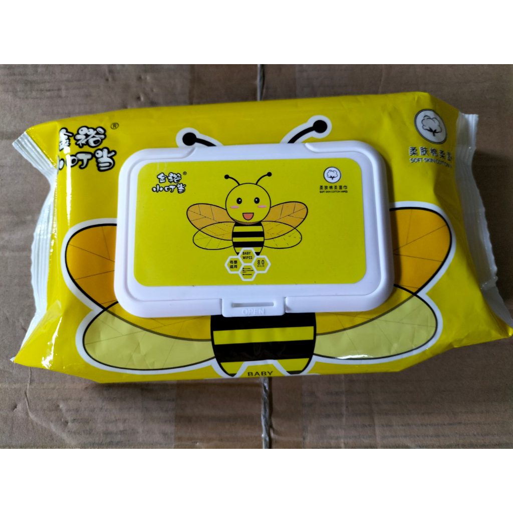 Thùng 10 gói khăn ướt Belucky kháng khuẩn không mùi - gói 80 tờ