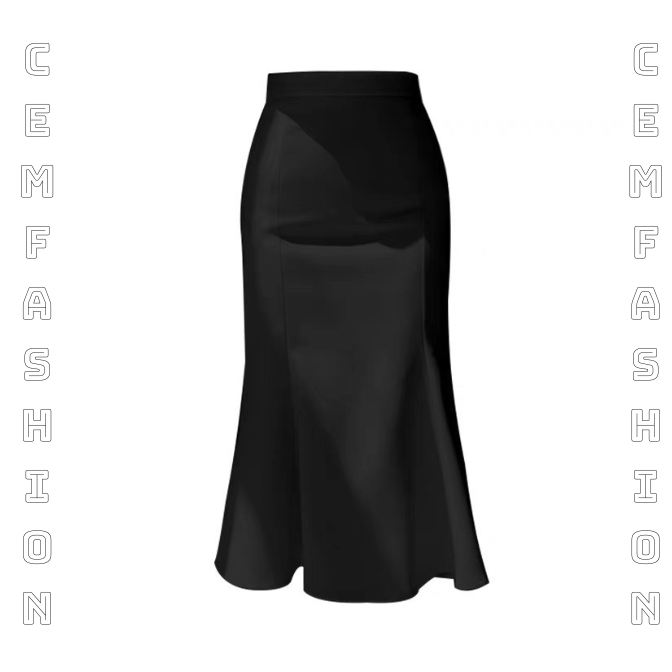 Chân Váy Đuôi Cá MiDi Dáng Dài Ôm Body Hack Dáng Siêu Đỉnh Có BIGSIZE Xẻ Sau Hàng May Kỹ Chất UMI Hàn Cao Cấp CEM226