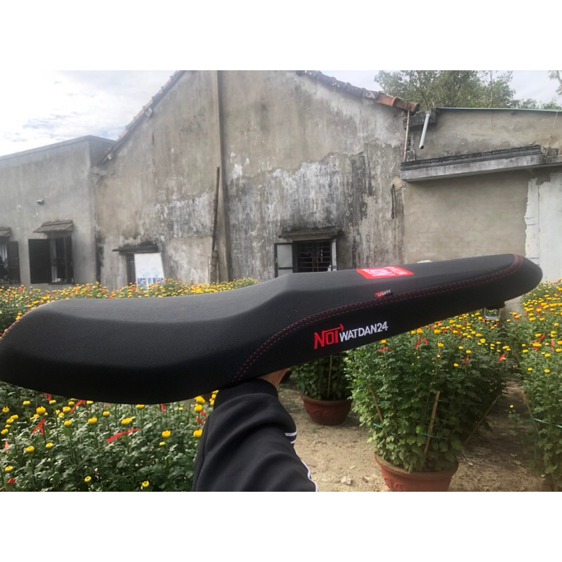Yên Wave Alpha110/Blade đời mới gọt 2 Tầng Thêu