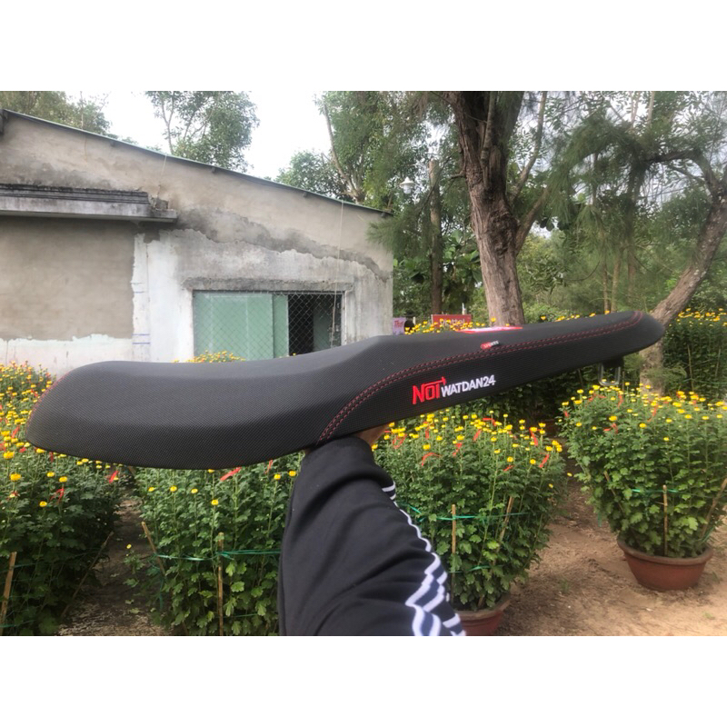 Yên Wave Alpha110/Blade đời mới gọt 2 Tầng Thêu