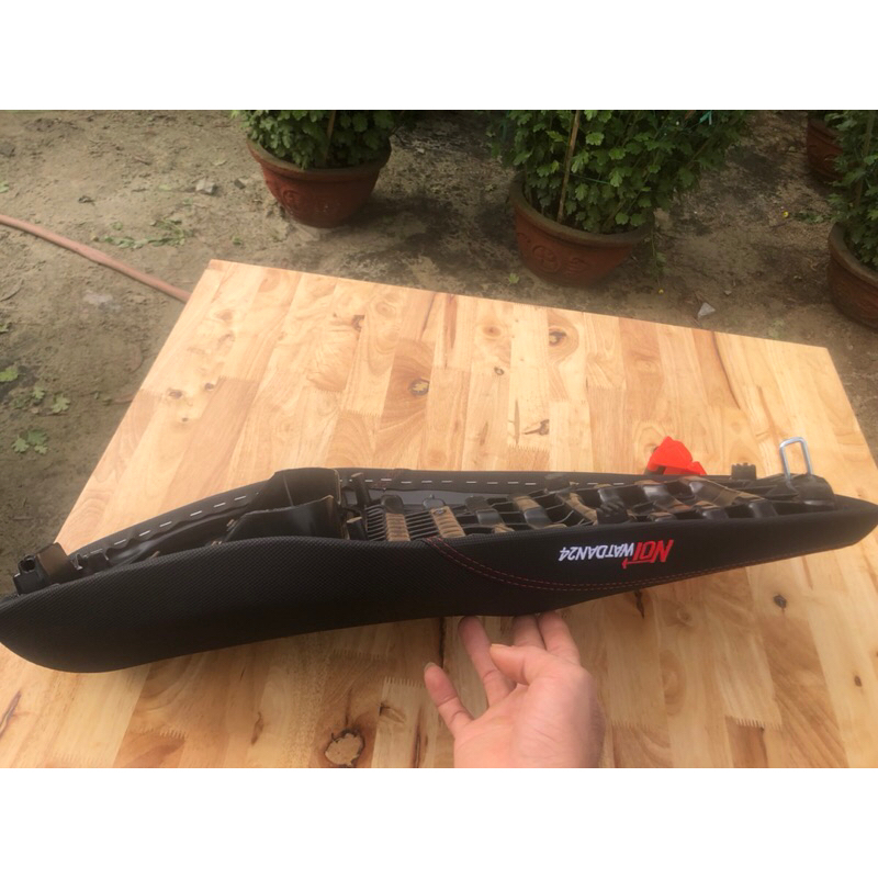 Yên Wave Alpha110/Blade đời mới gọt 2 Tầng Thêu