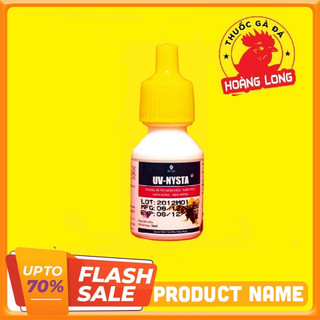 Uv - nysta nấm diều, nấm phổi, nấm họng, đẹn cho gà đá 1 lọ 10 ml - thuốc gà đá a long