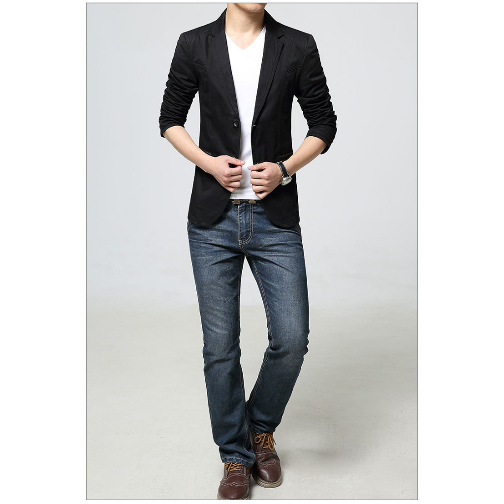 Áo khoác, áo khoác nam thiết kế dáng vest cực chất, cá tính và phong cách, chất vải dày dặn thoáng mát có đệm vai - T18