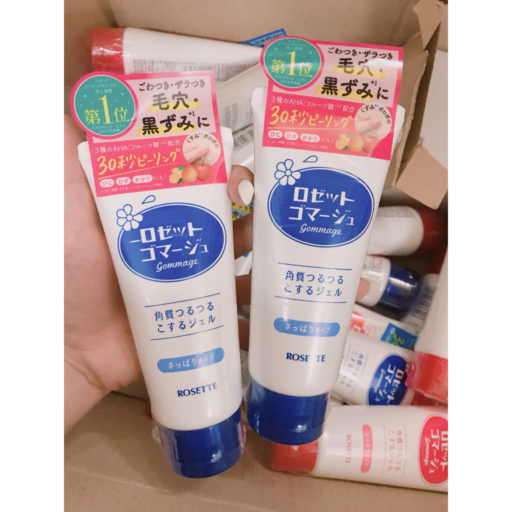 Gel Tẩy tế bào chết Rosette Peeling Gel