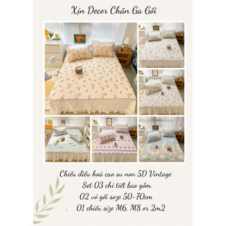 Chiếu điều hoà cao su non hoạ tiết 2D hàng loại 1 dày dặn