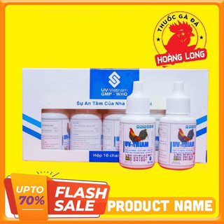 Uv - thiam tăng lực nhanh - đá bo khỏe - úm gia cầm 1 lọ 20m - thuốc gà đá a long