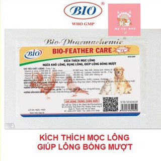 [BIO-FEATHER CARE] [5 GRAM] Kích thích mọc lông, ngừa rụng lông, giúp lông óng mượt