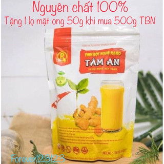 Tinh bột nghệ Nano curcumin 100% nguyên chất bịch 500g