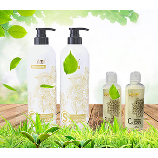 Bộ Gội Xả Phục Hồi Tóc Kami 100ml