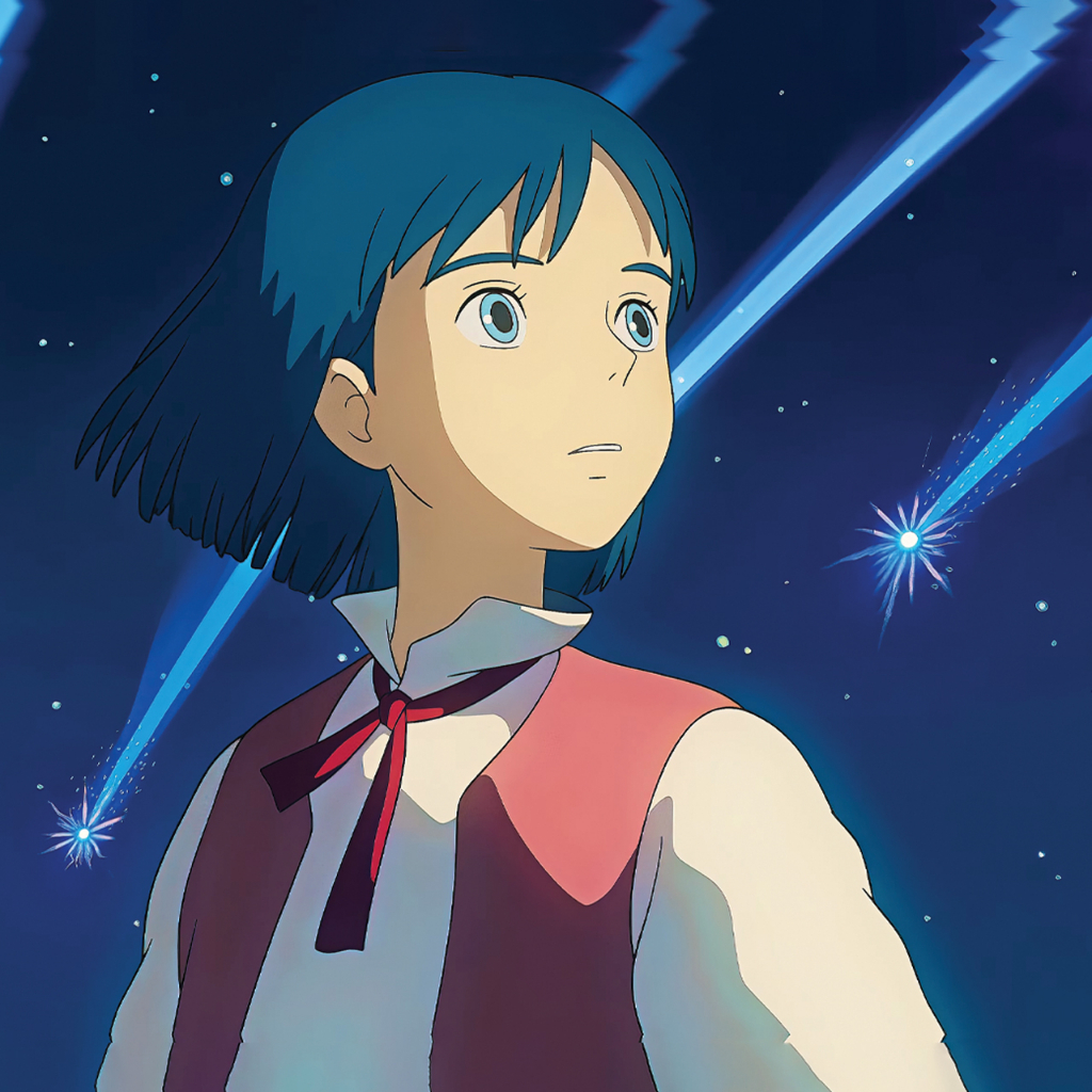 Bộ thẻ 24 ảnh Howl's Moving Castle cho hộp ảnh Anibox - 0004