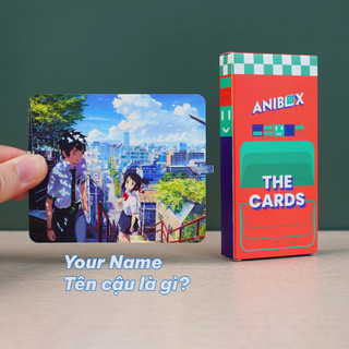 Bộ thẻ 24 ảnh your name cho hộp ảnh anibox - 0006