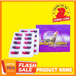 kích thích mộc lông cho gà đá THÁI LAN 1 vỉ 10 viên - Thuốc gà đá A Long