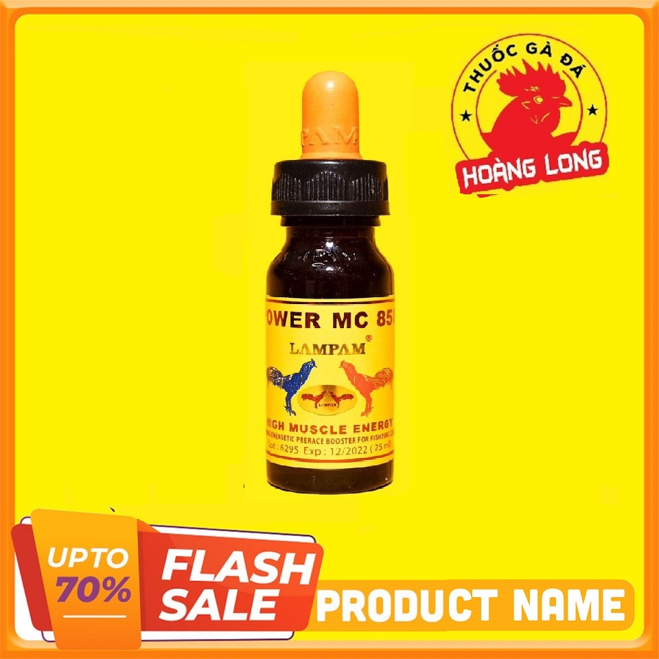 Mc 858 CHIẾC LẼ 2CC dành cho gà đá - Thuốc gà đá A Long