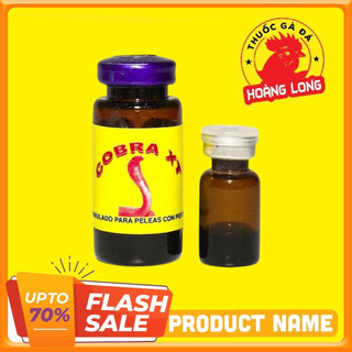 COBRA XT tăng bo, lì đòn chiếc lẽ 1cc cho gà đá - Thuốc gà đá A Long