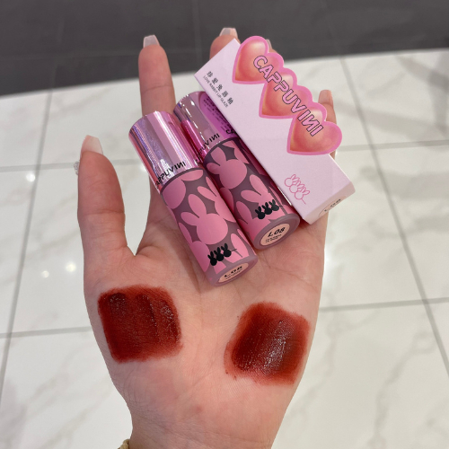 Son CAPPUVINI Thỏ hồng Love Rabbit Lip Glaze căng mọng môi cao cấp