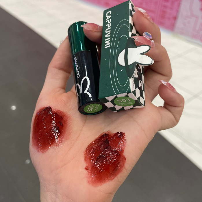 Son kem thỏ xanh Cappuvini bền màu lâu trôi My Galaxy Cao Cấp