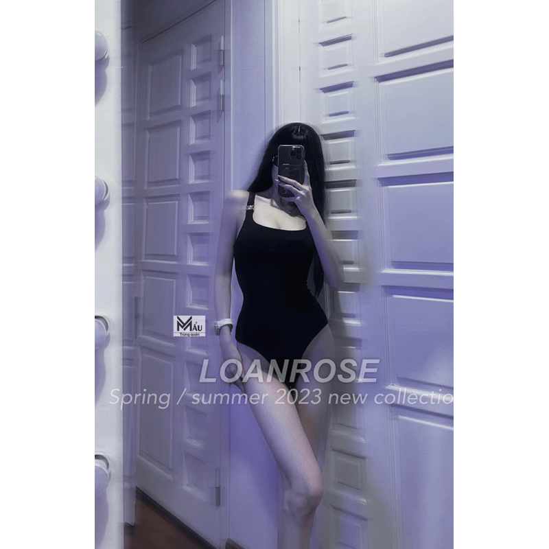 Áo bodysuit nữ tag dây xích MẨU