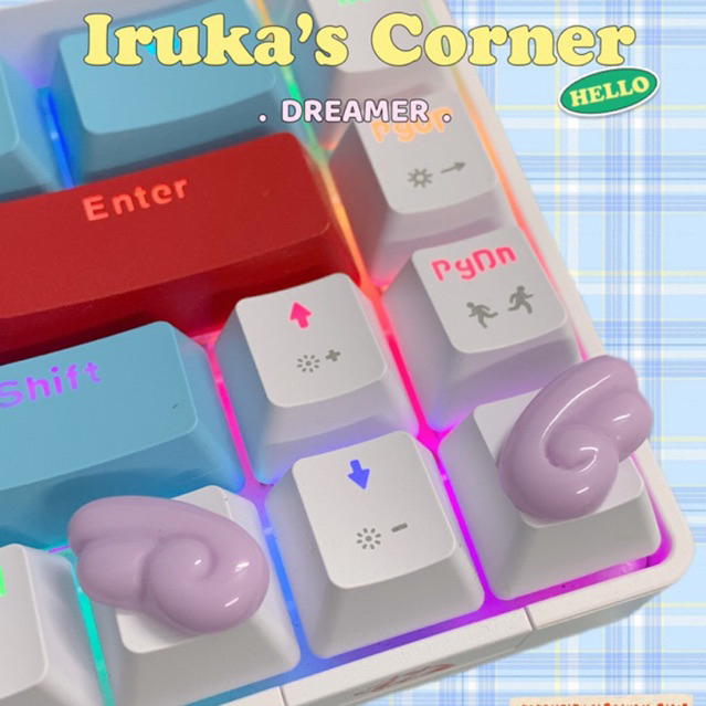 🌸Keycap Abs doubleshot  đôi cánh nhỏ nhắn dễ thương🌸