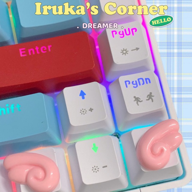 🌸Keycap Abs doubleshot  đôi cánh nhỏ nhắn dễ thương🌸