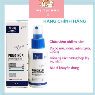 Fungikur Alkin | Xịt Trị Nấm Fungikur Cho Chó Mèo | Lọ 50ml