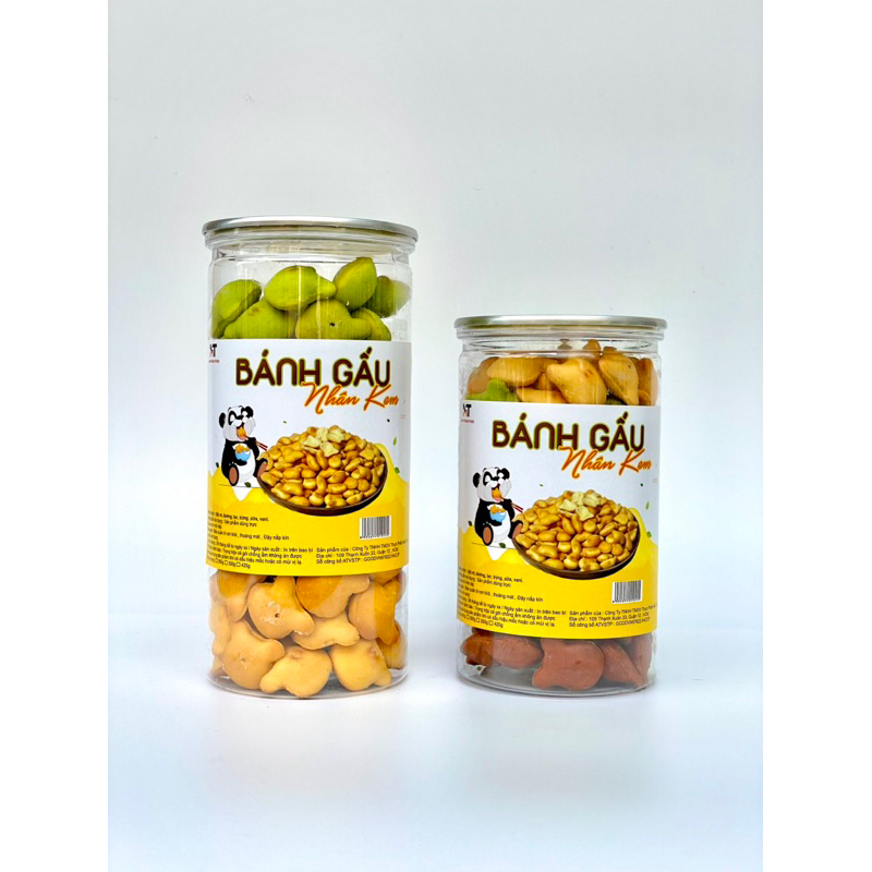 Bánh gấu mix 3 vị kem tan chảy